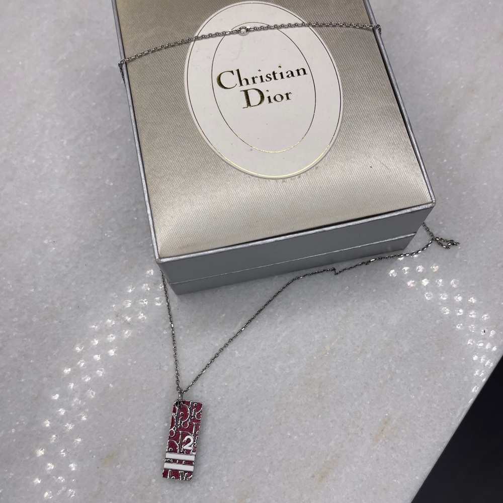 Dior trotter necklace